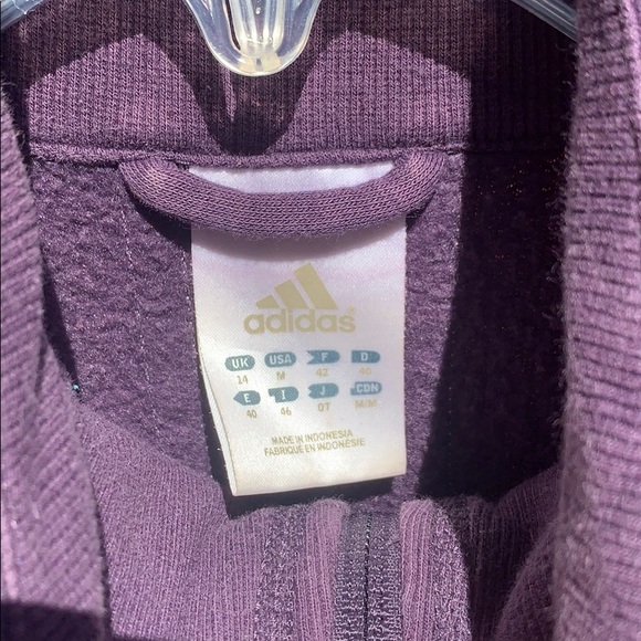 Looks like new adidas purple sweatshirt - Picture 3 of 4